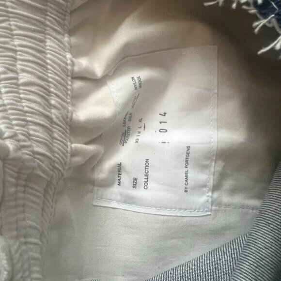 Camiel Fortgens Sweatpants Denim Cotton Blue Size Large Designer Large - Picture 7 of 9